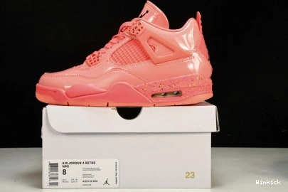 PUNCH NRG BLACK-VOLT' 'HOT JORDAN WMNS AQ9128-600 RETRO AIR 4 1216